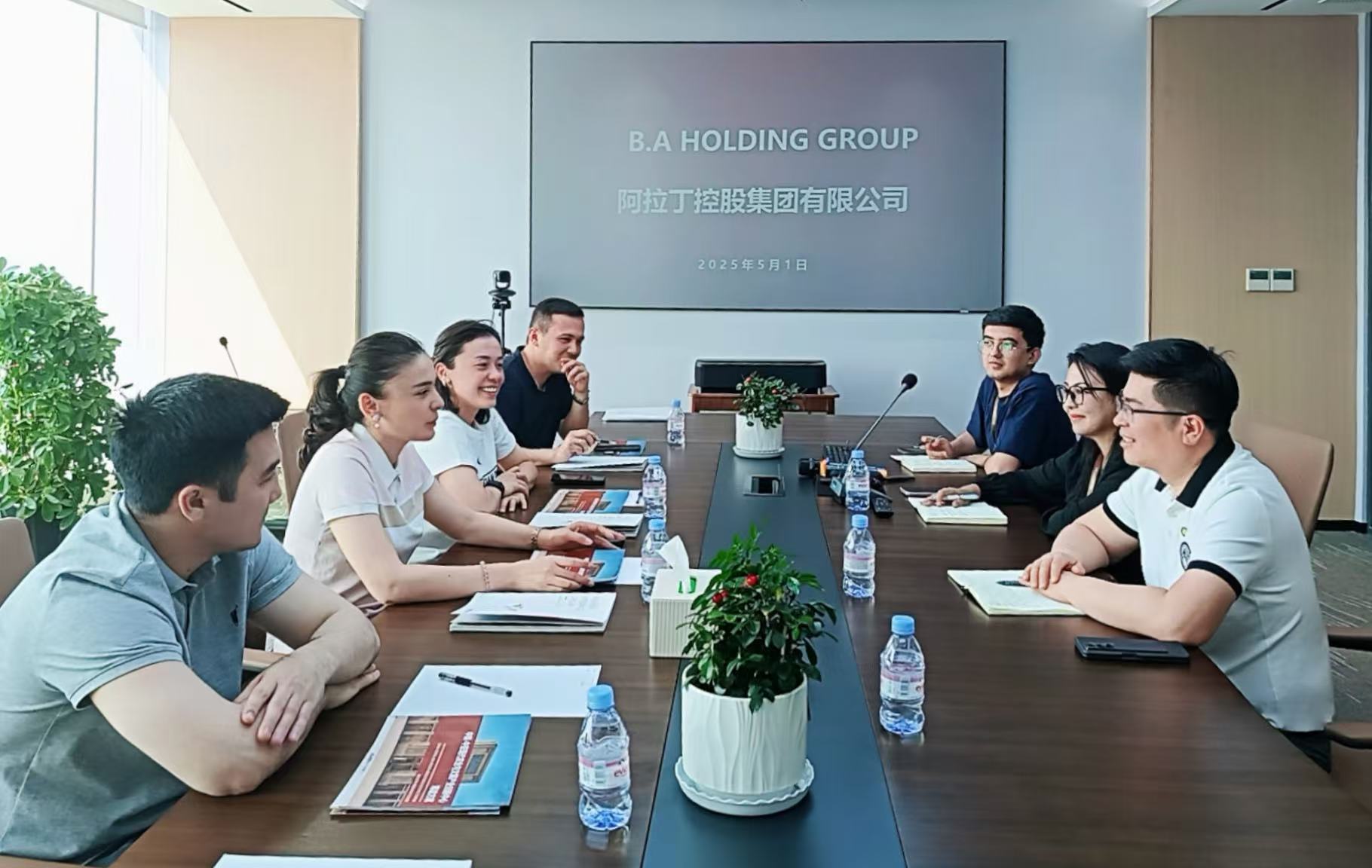 烏茲別克斯坦B.A集團到訪阿拉丁集團 烏茲別克斯坦B.A集團到訪阿拉丁集團