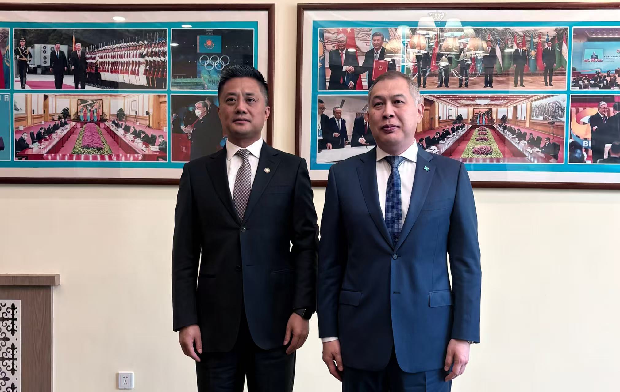 阿拉丁集團董事長拜訪哈薩克斯坦駐華大使